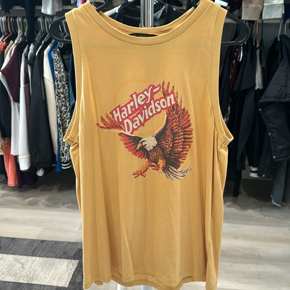 Harley muscle shirt
